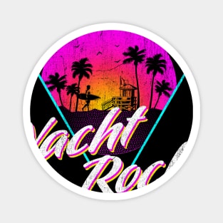 Yacht Rock Party Boat Drinking Beach Design Magnet